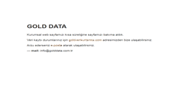 Desktop Screenshot of golddata.com.tr
